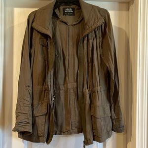 Light weight olive green jacket